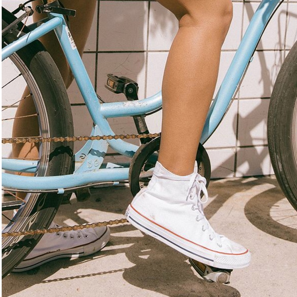 White high top converse